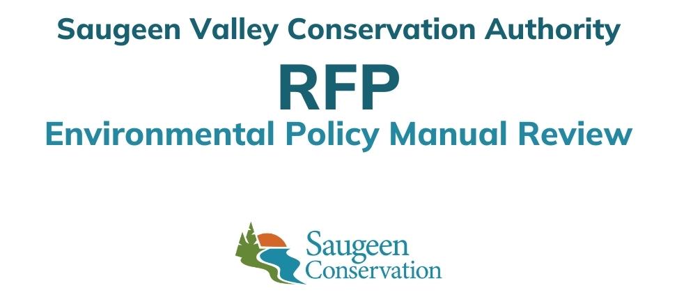 RFP Policy Manual Review SVCA