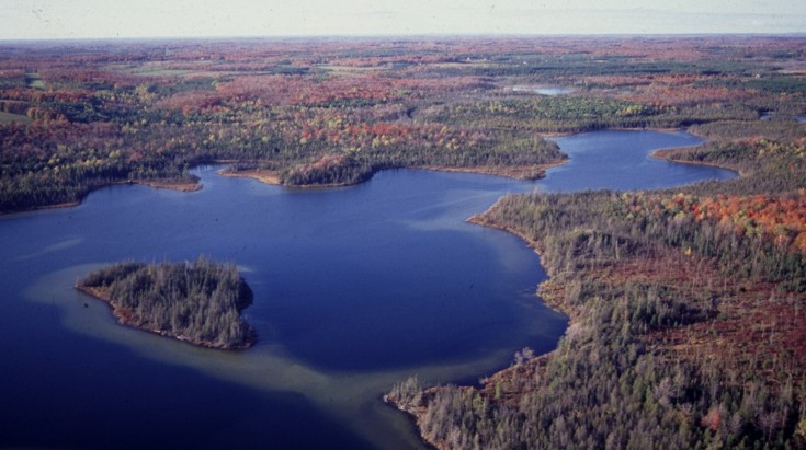 Aerial Photo of Bells Lake