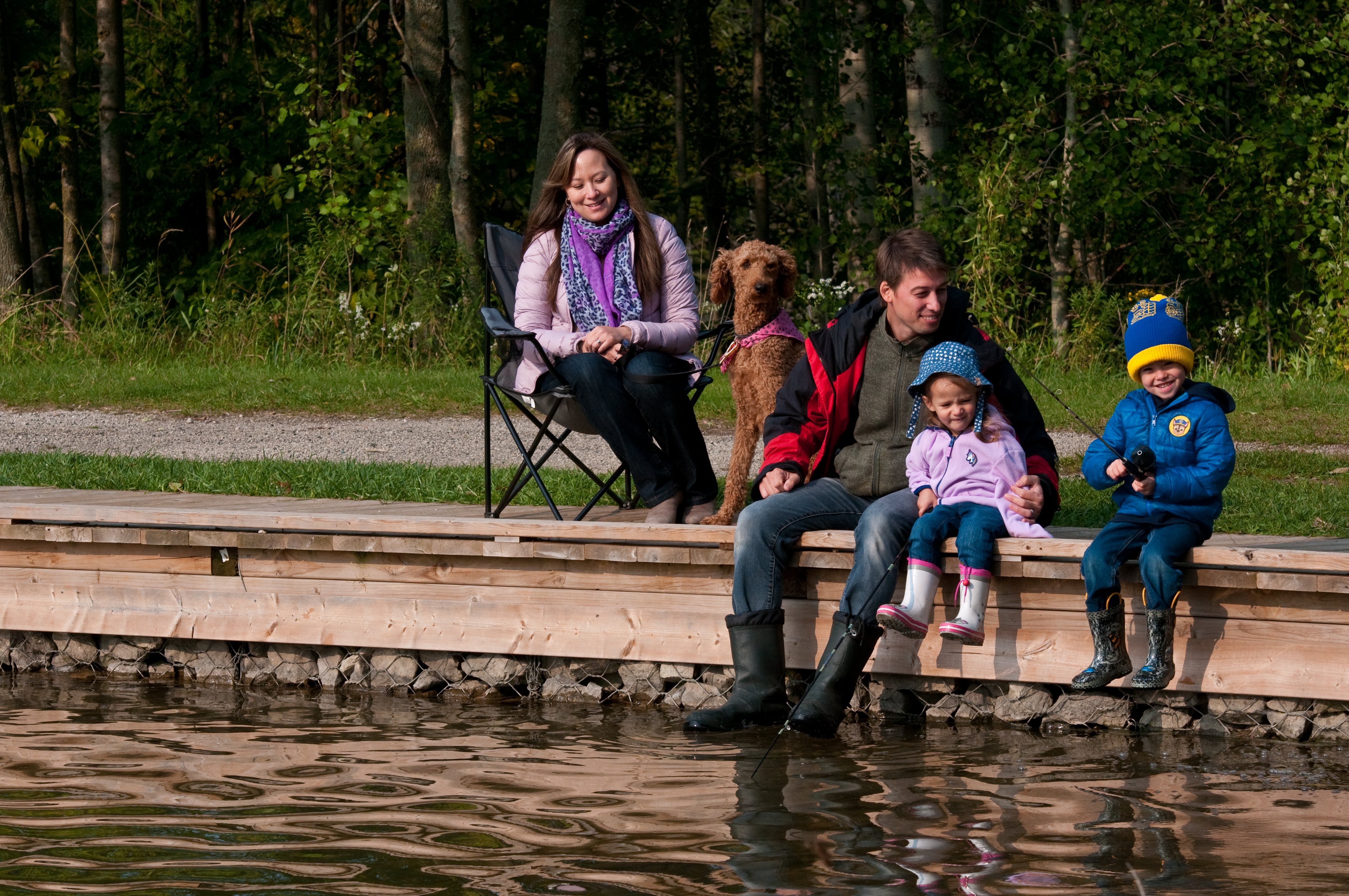 Family Fishing Photo